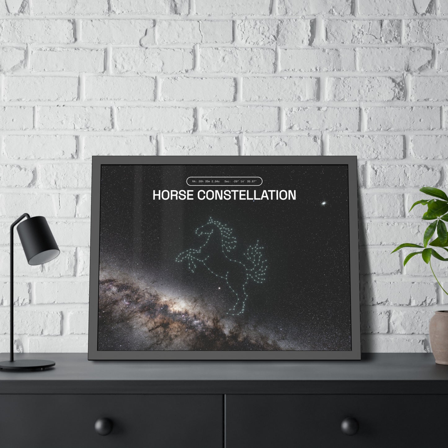 Black Framed Poster