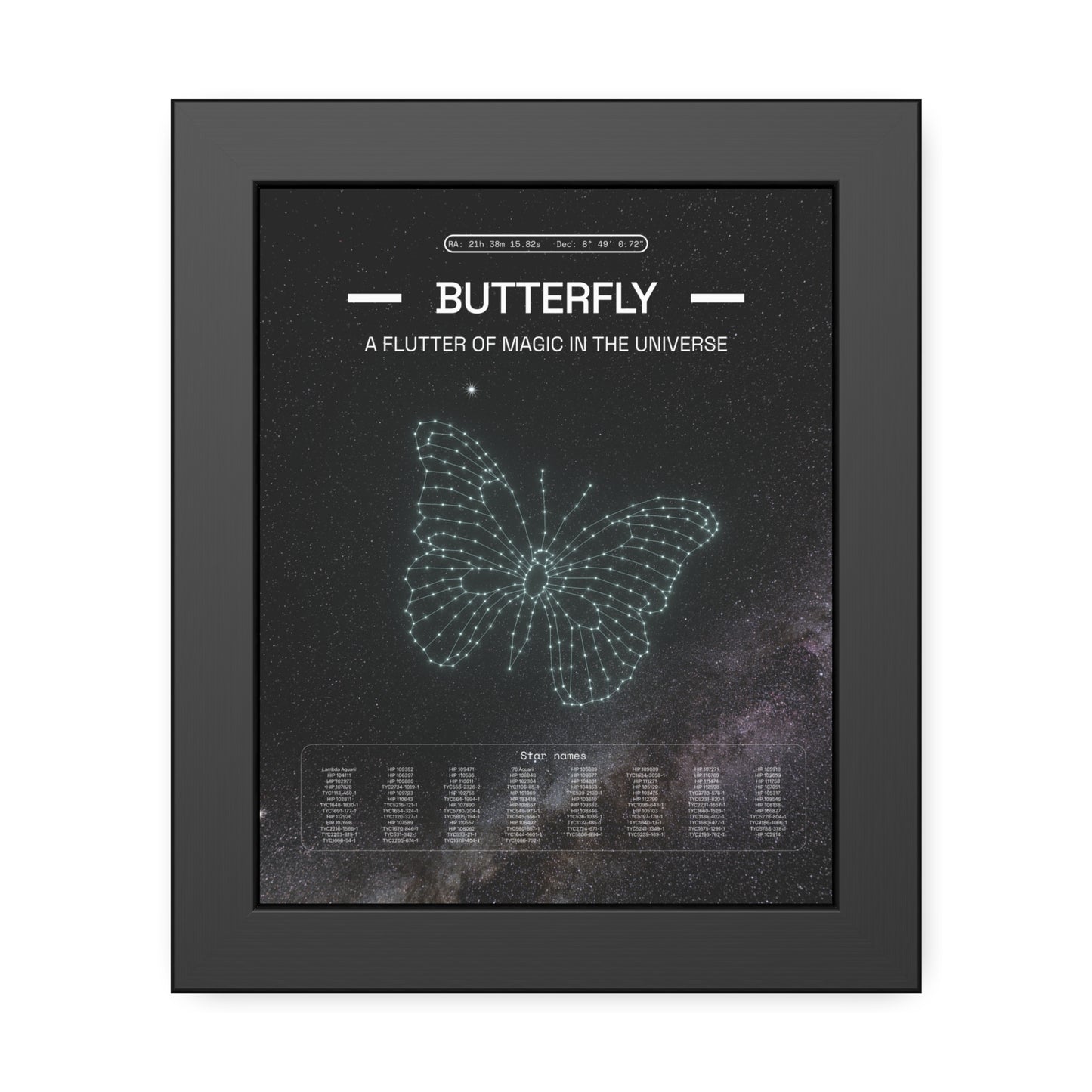 Black Framed Poster
